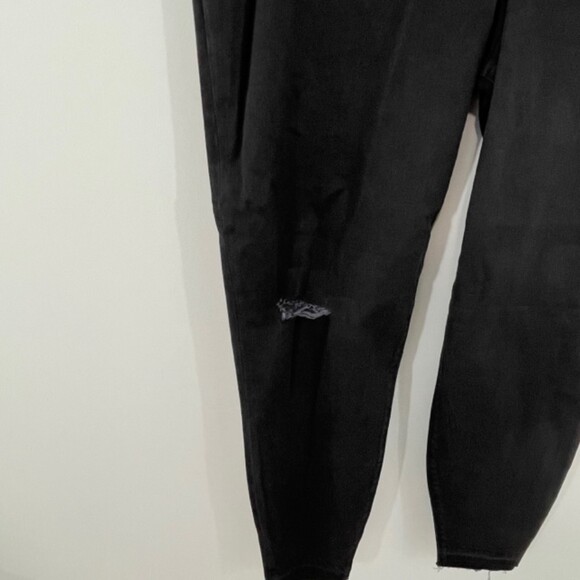 NWT SPANX Vintage Black Distressed Ankle Skinny Pull On Stretch Jeggings Size 3X - Picture 10 of 11